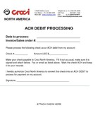 ACH Payment Form