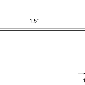 ANGLE 1.5x3x1/8